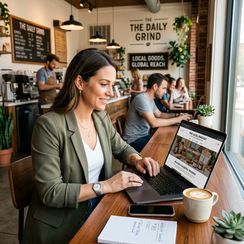 Business going online